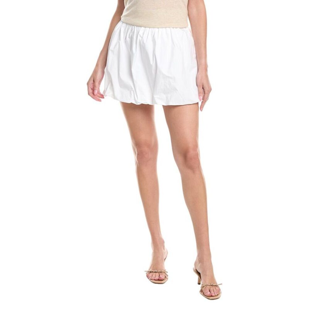 Serenette Womens  Bubble Skirt, White